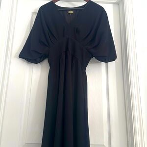 Alexia Admor size 4 Black Midi Dress, side zip, excellent condition.